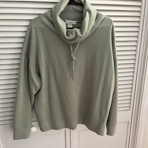 Cynthia Rowley green sweatshirt